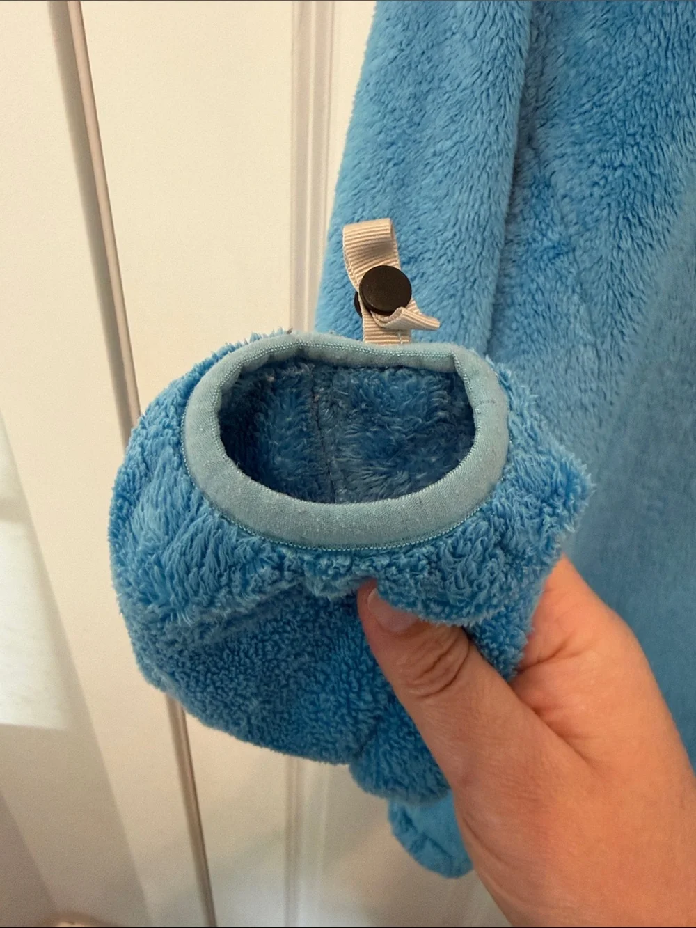 The North Face Plush Light Blue Full‑Zip Fleece Jacket